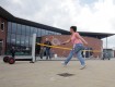 All-In Sport: Mobiele stabiele netinstallatie voor tennis, volleybal, badminton, en voetvolley. De set bestaat uit 2 inklapbare Freeplayer netpalen en ...