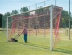 All-In Sport: hochklappbar, passend für Fußballtore aus Alu-Ovalprofil, stufenlos verstellbare Netztiefenregulierung von 150 cm bis 200 cm. Der klappba...