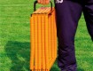 All-In Sport: 9 vakken – vaklengte en -breedte ca. 40 x 40 cm – met een totale lengte van ca. 4 meter, kleur geel.