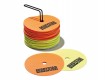 All-In Sport: Anti-slip rubber markeringsschijven, voor binnen- en buitengebruik. Inzetbaar als markering van veldindeling bij teamsporten. Set bestaan...