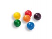 All-In Sport: Ø 16 mm, massiv, gebeizt und lackiert. Lieferung farbig sortiert im 6er-Set.
