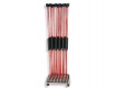 All-In Sport: Voor max. 30 Flexi-Bars (voor alle Flexi-Bar varianten geschikt). Verrolbaar, ca. 49 x 43 x 12 cm. Excl. Bars.