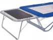 All-In Sport: für alle Wettkampftrampoline, Modell GRAND MASTER, mit elastischer Bespannung, ohne Sicherheitsmatten.