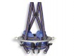 All-In Sport: Geschikt voor normale ketting en bungee ketting. Stabiel geproduceerde gordel met been- en borstsingles, gemonteerd in een kogelgelagerde...