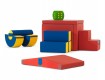All-In Sport: Die <b>Mattenbox</b> besteht aus verschiedenen Spielformen, die vielfältig miteinander kombiniert und somit einzigartige Bewegungsmöglich...