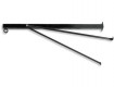 All-In Sport: 5 x 5 cm Vierkant - Stahlrohrkonstruktion zur Wandbefestigung. Länge des Auslegers: ca. 125 cm, Tragfähigkeit: ca. 100 kg.