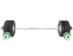 All-In Sport: Kompletter Hantelsatz nach internationaler Vorschrift:<br />- 1 Olympic WL Training Bar, 15 kg<br />- Olympic WL Training-Scheiben, schwa...