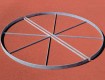 All-In Sport: Kogelstoot- & slingerkogelring Ø 2,135 m, 70 mm hoog, 2-delig, voor probleemloze inbouw, zonder moeizaam circulair centraliseren. IAAF-ge...