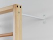 All-In Sport: für ca. 35-40 cm Wandabstand (2 Wand-, 2 Bodenbefestigungen) komplett mit Schrauben und Dübeln.