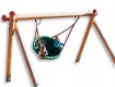 All-In Sport: Das Set besteht aus:<br />- Gestell aus Rundhölzern ø 16/18 cm aus Douglasie kernfrei naturbelassen<br />- 1 Vogelnest ø 120 cm, Sitzfläc...