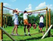 All-In Sport: Einzelne anspruchsvolle Balanciergeräte, die auch zu einem Balanciergarten zusammengestellt werden können. Zusätzlich mit Palisaden verse...