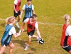 All-In Sport: Bumball is een innovatief balspel voor kinderen en volwassenen. Doel van het spel is om de bal met een van de klittenbandstrips op borst ...