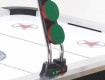 All-In Sport: KING SIZE-Airhockey met professionele afmetingen en functies. Optisch aansprekende, elegante tafel in zwart en aluminium kleurcombinatie....