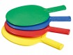 All-In Sport: Vier weerbestendige, makkelijk speelbare batjes van kunststof in vier verschillende kleuren.