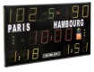 All-In Sport: Das FIBA zertifizierte Modell der PRO-Serie MB 7000 ist sehr vielfältig und bietet die Anzeige von Strafzeiten beim Handball und die Sätz...