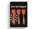 All-In Sport: Dartpijlen magnetisch set van 3 stuks, rood