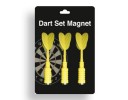 All-In Sport: Dartpijlen magnetisch set van 3 stuks, geel