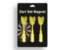 All-In Sport: Dartpijlen magnetisch set van 3 stuks, geel