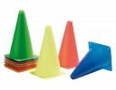 All-In Sport: Markeringskegel 23 cm set van 10 stuks