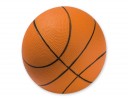 All-In Sport: Basketbal PU-foam Ø 20 cm, 290 gram oranje/zwart